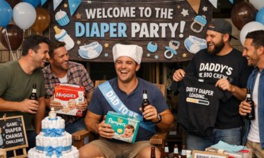Wat is een diaper party?