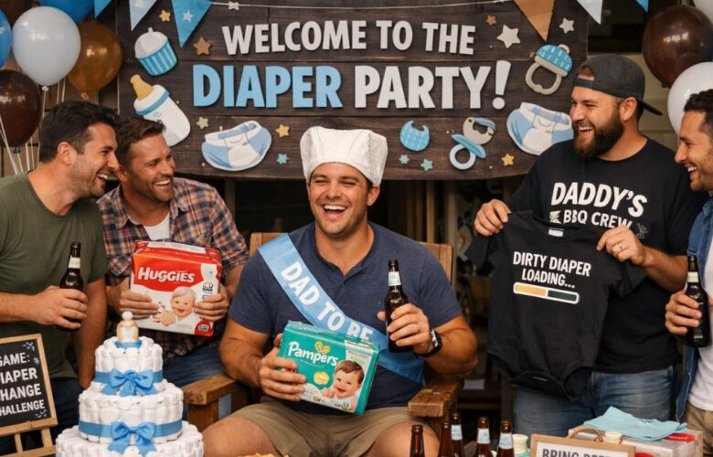Wat is een diaper party?