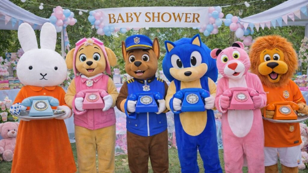 Baby-audiogastenboek met bekende animatiefiguren